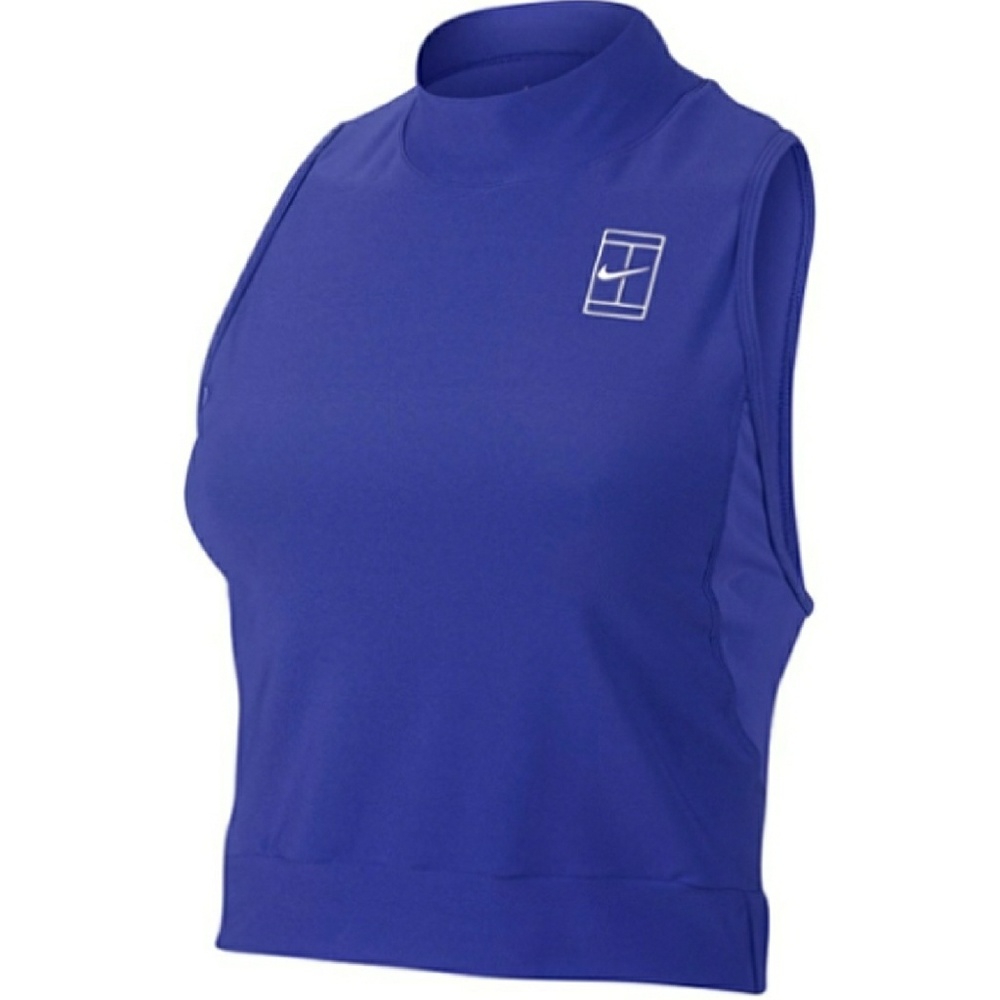 Nike DriFit Baseline Tennis Racerback Crop Top